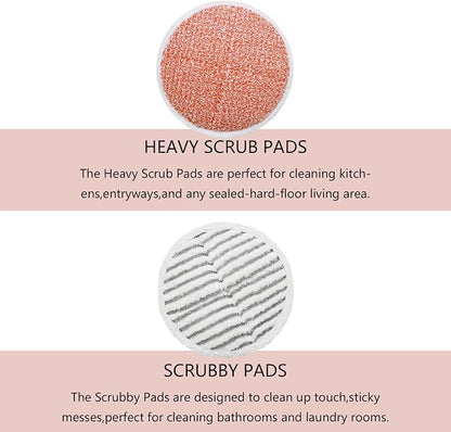 Replacement Pads for Bissell Spinwave Mop: 10 Pads for Bissell Spinwave - Image 2