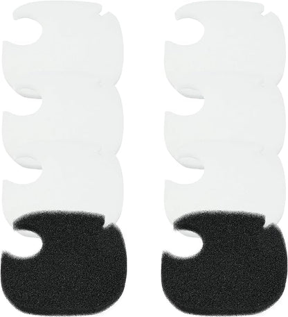 AQUANEAT 8 pcs Replacement Canister Filter Pads Compatible by Aquaneat