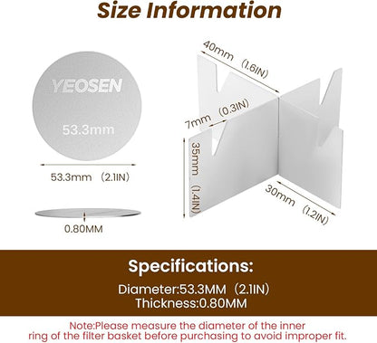 53.3mm Espresso Puck Screen - Image 2