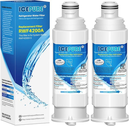 ICEPURE DA97-17376B Refrigerator Water Filter Replacement by ICEPURE
