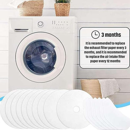 REDYY 20 Pieces Cloth Portable Dryer Exhaust Filters Set Universal Dryer Lint - Image 5