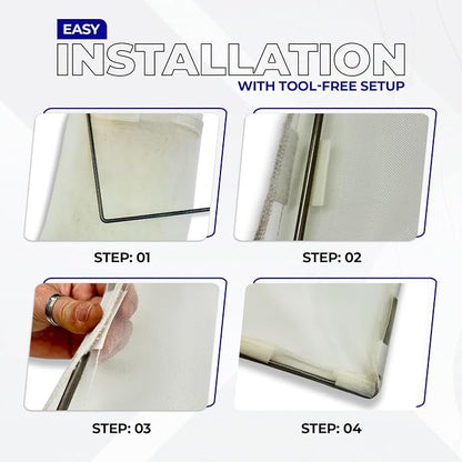 Dexter Lint Screen Replacement – Durable Frameless Dryer Lint Filters - Image 2