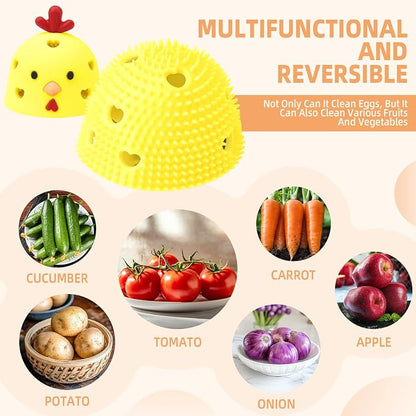 Silicone Egg Brush Cleaner, Egg Washer - Image 7