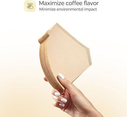 200 Count #4 Unbleached Paper Coffee Filters - Image 5