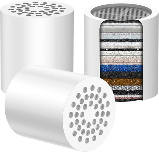 VOXON 3 Pack 36 Stage Shower Filter Replacement Cartridge by VOXON