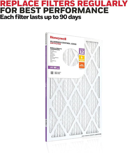 Honeywell 20x20x1 MERV 12 Electrostatic Pleated HVAC AC Furnace Air Filter | - Image 4