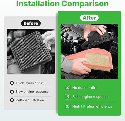 Engine+Cabin Air Filters Set Fit - Image 5