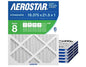 Aerostar 16.375x21.5x1 MERV 8 Air Filter, ACTUAL SIZE, Air Conditioning & by AirFiltersDelivered