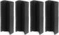 TARARIUM Aquarium Filter Replacement Material, 4 Pack, Compatible by TARARIUM