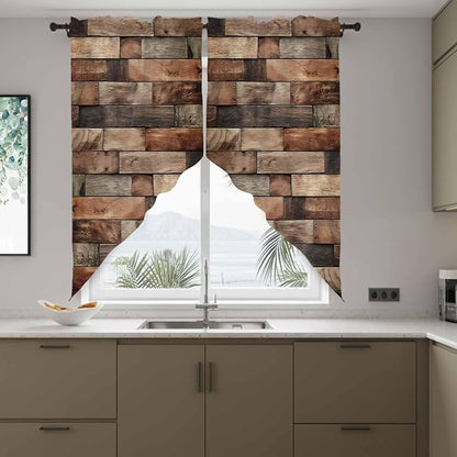 Western Barn Door Swag Valances - Image 8