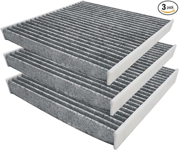 3 PACK QTC285 CABIN AIR FILTER for Camry, Highlander, Replacement for CF10285 by OSUIKUY