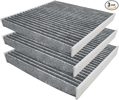 3 PACK QTC285 CABIN AIR FILTER for Camry, Highlander, Replacement for CF10285 by OSUIKUY