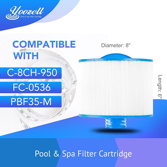 8CH-950 Spa Filter Cartridge Replaces - Image 3