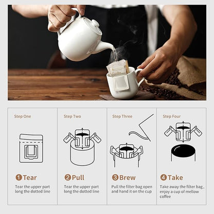 Hanging Ear Drip Coffee Bag Holder - Image 8