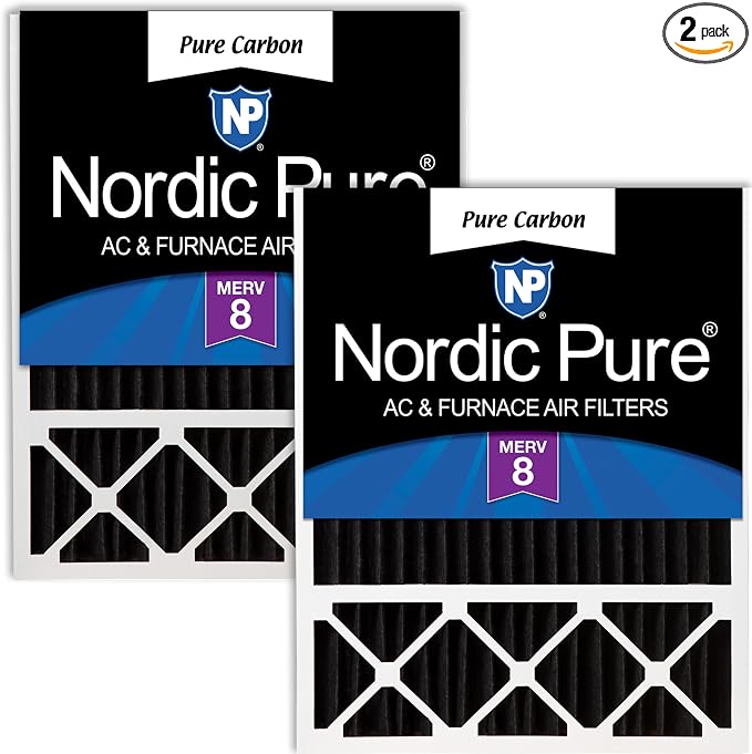 Nordic Pure 20x25x5 Lennox X6673 X6675 Replacement Odor Reduction Merv 8 Filter by NordicPure