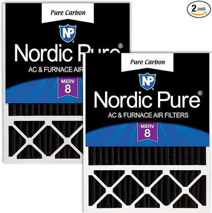 Nordic Pure 20x25x5 Lennox X6673 X6675 Replacement Odor Reduction Merv 8 Filter by NordicPure