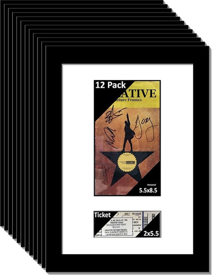 Creative Picture Frames 12Pk11X14-W Black Theatre Frame by CreativePictureFrames