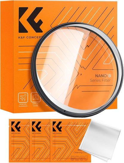 K&F CONCEPT 82mm Unilateral Blur Ghost Motion Filter Super Speed Effects by KFCONCEPT