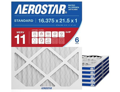 Aerostar 16.375x21.5x1 MERV 11 by AirFiltersDelivered