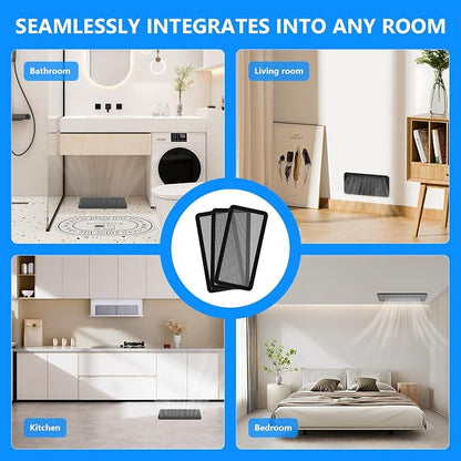 Magnetic Vent Screen Mesh Covers 3 Pack -5.5x12, Air Vent Filters - Image 8