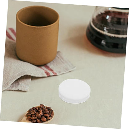 KICHOUSE Efficient Espresso Extraction Paper Coffee Filters Reusable White - Image 4