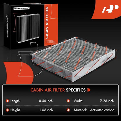 A-Premium 2-PC Cabin Air Filter - Image 2