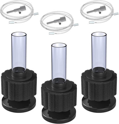 Pawfly Aquarium Nano Bio Sponge Filter Quiet Betta Fry Shrimp Foam Filter Kit by Pawfly