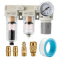 Air Pressure Regulator 1/4 NPT, Air Compressor Water Separator, Air Compressor by LNCHKA