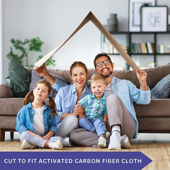 Air Vent Filter 4 x 10 Inch 14-Pack Activated Charcoal, Air Vent Floor Heater - Image 2