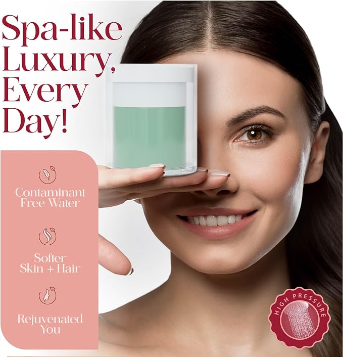 Vitamin C Shower Filter Replacement Cartridge + Shower Steamers Aromatherapy - Image 3