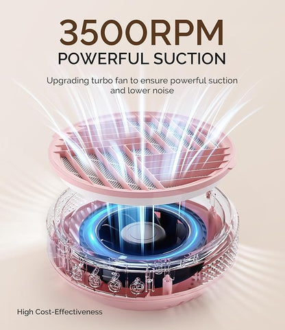 MelodySusie Advanced Cordless Portable Nai DustCollector, SProR 3500RPM - Image 4