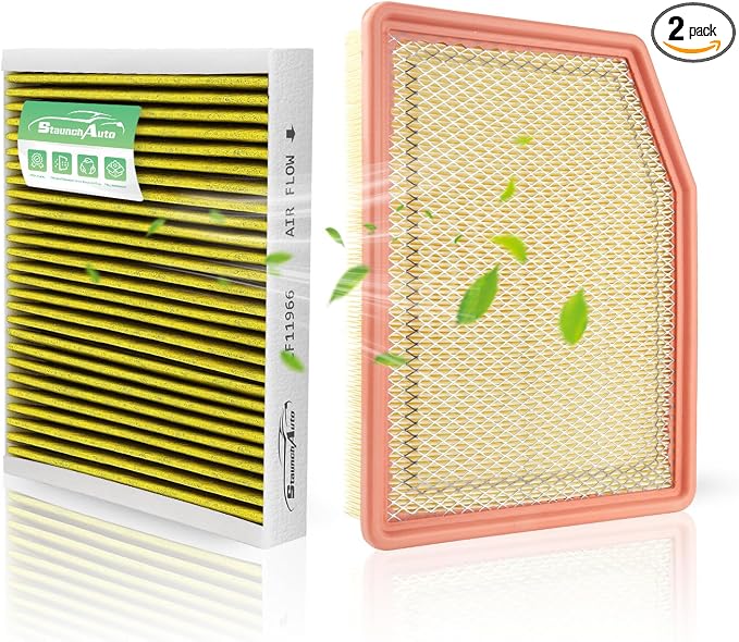 Engine and Cabin Air Filter Combo by StaunchAuto
