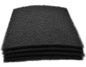 Black Coarse Filter Media, 1.25" Thick, 4 Pack, Ponds or Water Gardens by TheFilterPro