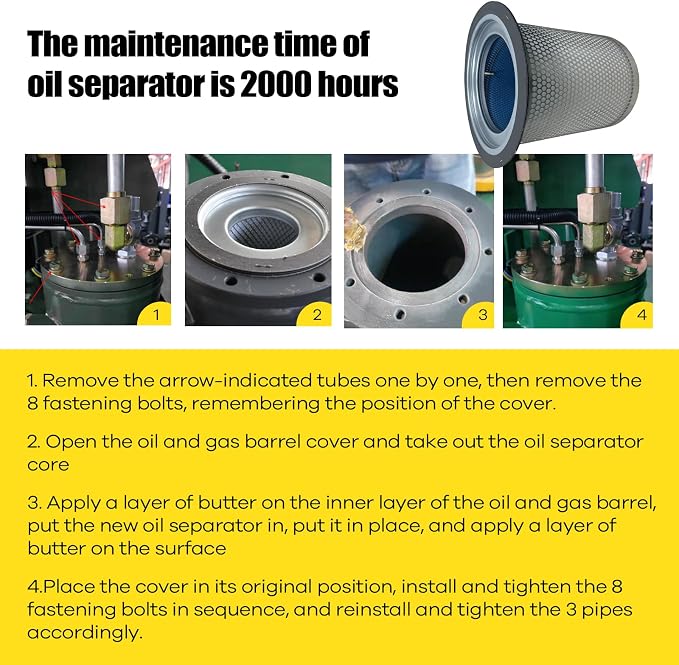DB2074 DB2132Oil Separator Compatible, 15KW/20HP Replacement Part Element - Image 7