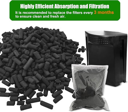Odor Absorbing Carbon Refills for iDOO 3L Smart Kitchen Countertop Composter - Image 3