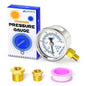 MEANLIN MEASURE 0~15Psi Dry Low Pressure Gauge Stainless Steel 1/" NPT 2" FACE by MEANLINMEASURE