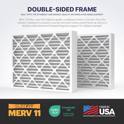 BNX TruFilter 20x25x4 MERV 11 Air Filter 2-Pack - Image 5