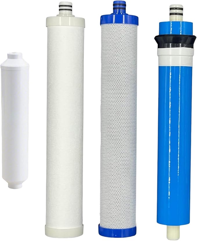 CFS – Replacement Water Filter Kit Includes Carbon, Inline Filter Cartridges & by CompleteFiltrationServices