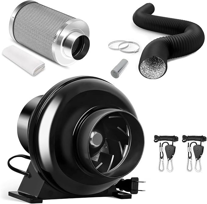 iPower 4" 195 CFM Inline Fan by iPower