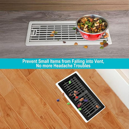 Magnetic Floor Register Vent Covers, 5.5 x 12 Inch Air Vent Filter Mesh - Image 5