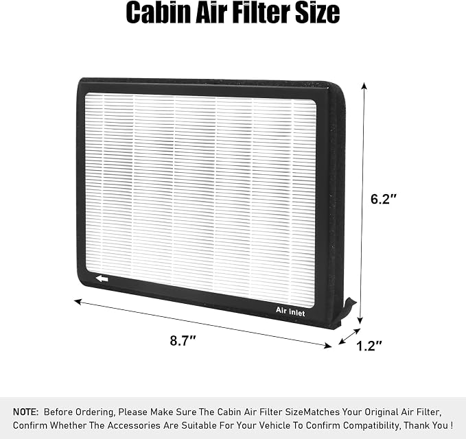 CF11810, Cabin Air Filter with activated carbon particle - Image 2