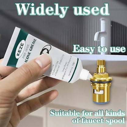 KEZE Waterproof Food Grade Silicone Lubricant Plumbers Grease - Image 5