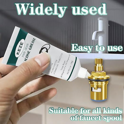 KEZE Silicone Grease Waterproof Food Grade Silicone Sealant Lubricant - Image 5
