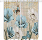 Spring Flowers Living Room Curtains 84 Inch Length, Window Curtains Tab Top by Unknown