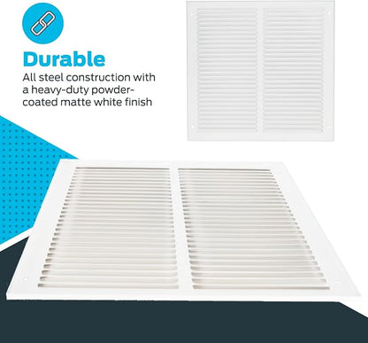 EZ-FLO 12 x 12 Inch Return Air Vent Cover - Image 5