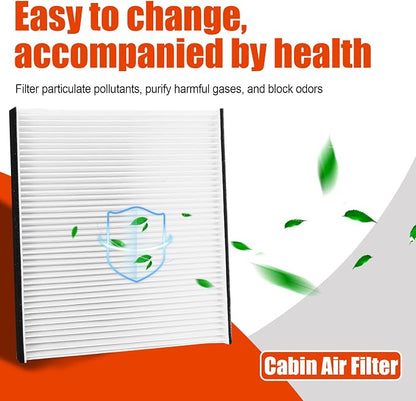 Engine and Cabin Air Filter 17801-20040 87139-33010 Replacement - Image 5