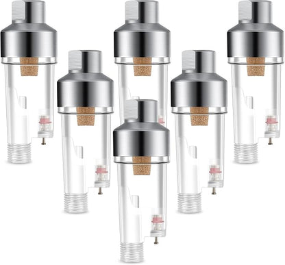 Honoson 6 Pcs 3 Pcs Airbrush in-line Water Trap Mini Air Filter Connect by Honoson