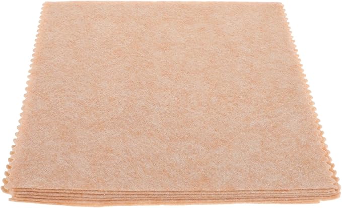 Loofah Dishwashing Towels 10pcs 25x25cm Absorbent Kitchen Dishcloths Plant by FOMIYES