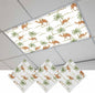 Fluorescent Light Covers for Drop Ceiling Abstract Brown Camels Palm-Trees by Unknown