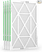 20x30x1 Air Filter 4 Pack, MERV 8 Pleated Dust Defense Air Filters Replacement by TrightFilters